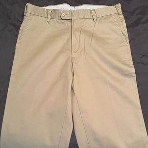 Peter Millar Flat Front Golf Slack Pant Chino 32x34 Ultra Fine Threads Top Shelf
